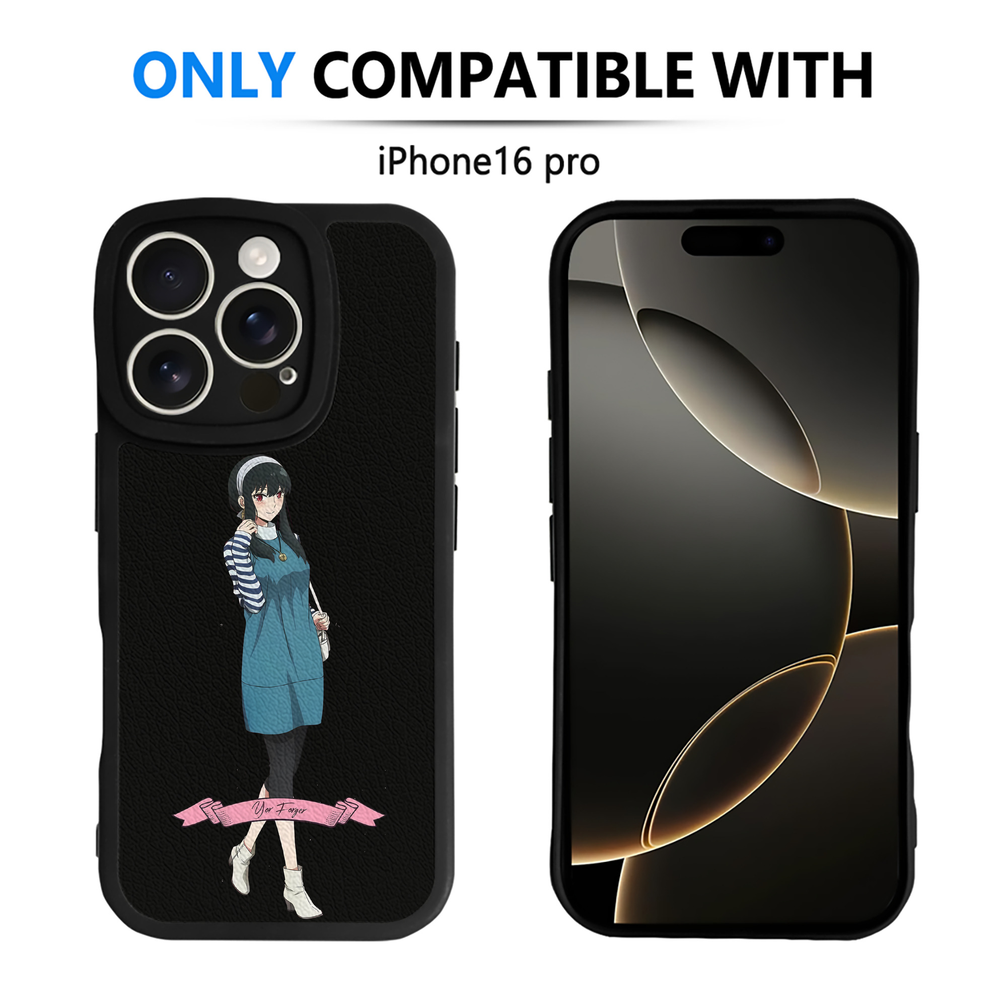 （画像用） SPY×FAMILY间谍家家酒 【iPhone 16シリーズ対応】シリコンスマホケース（レザー調） 材質：シリコン